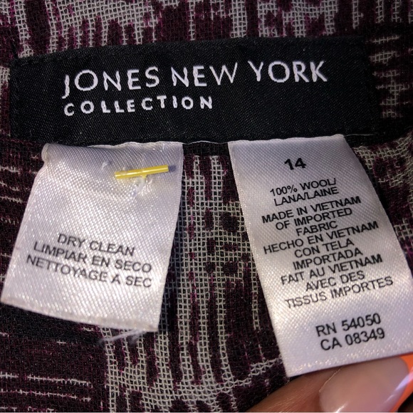 A line Jones of New York skirt size 14 - Picture 4 of 6